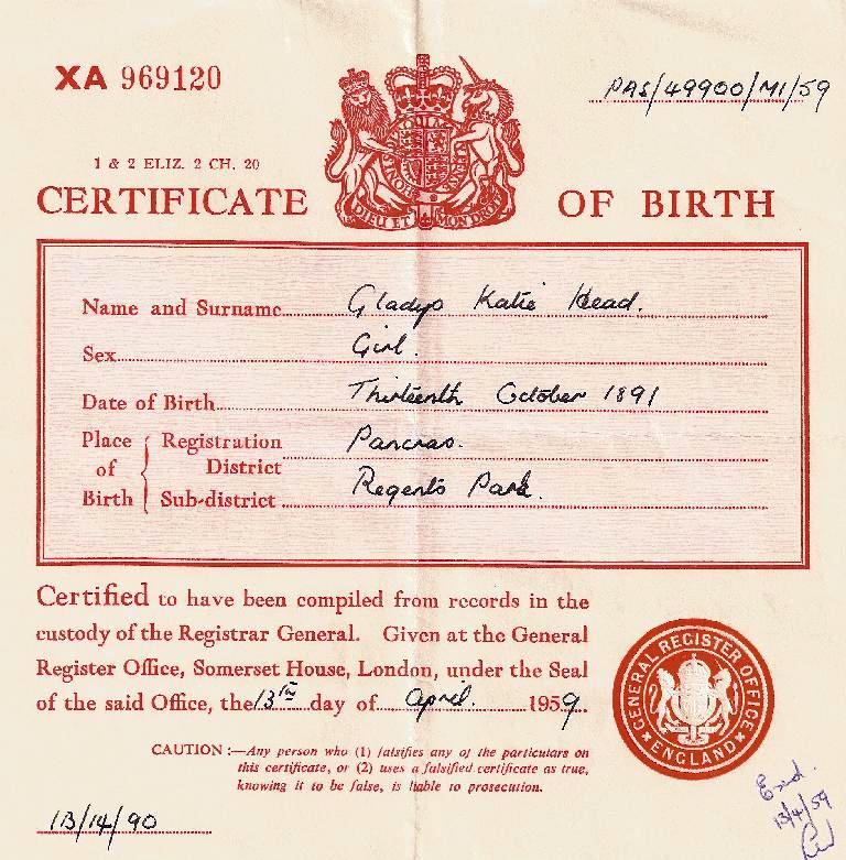 Where Is The Serial Number On A British Birth Certificate streamspotent